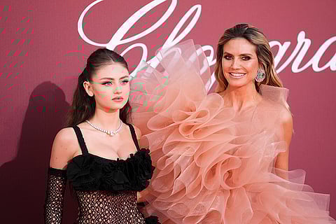 Leni Olumi Klum And Heidi Klum